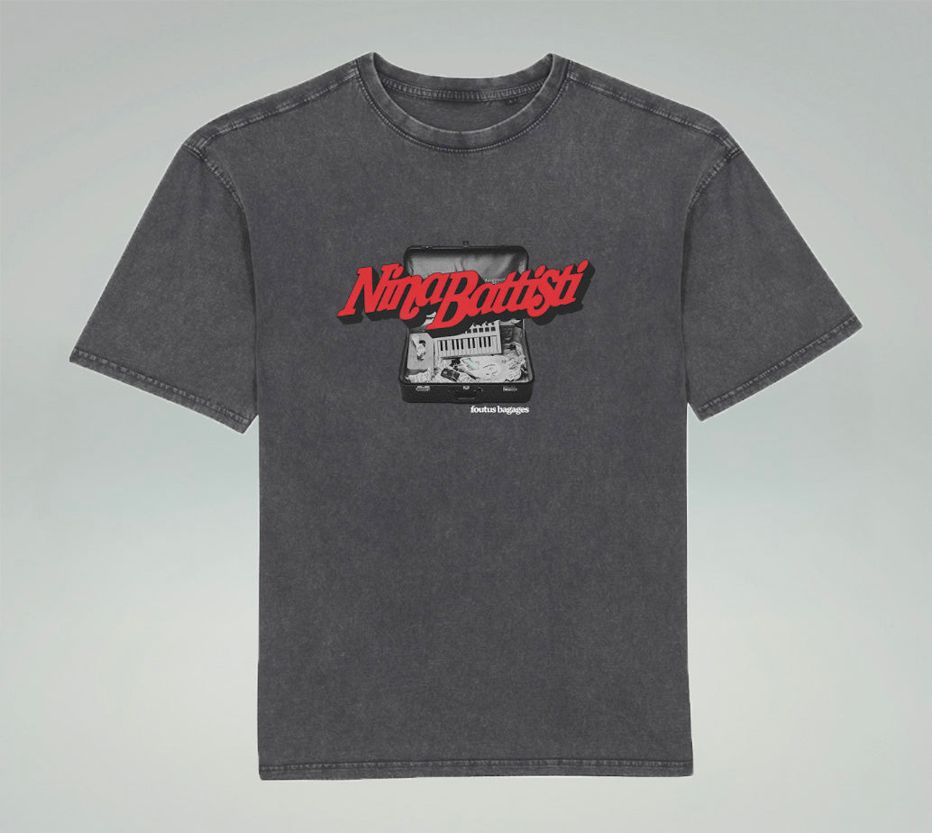 T-shirt oversize foutus bagages